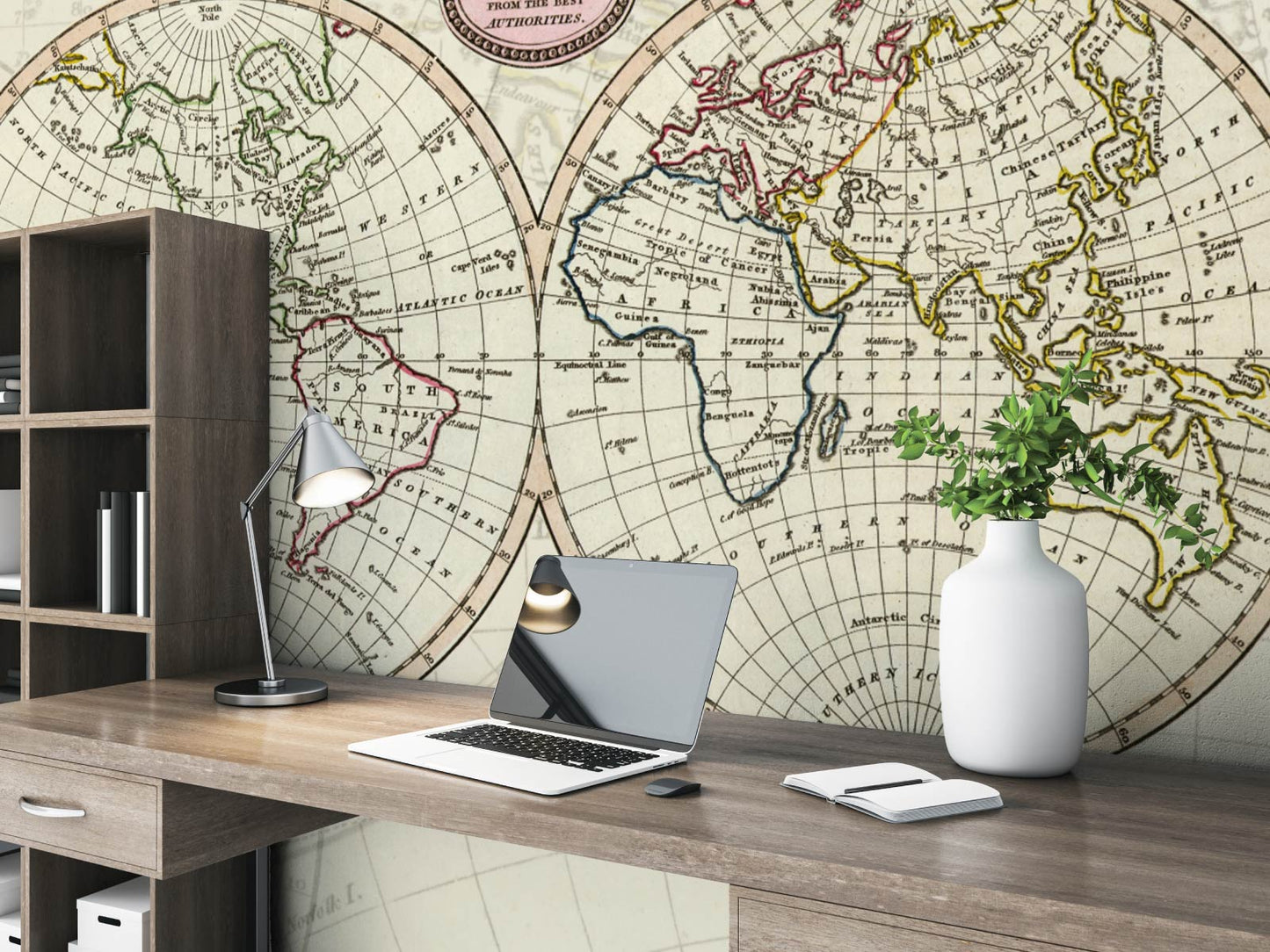 1807 World Map