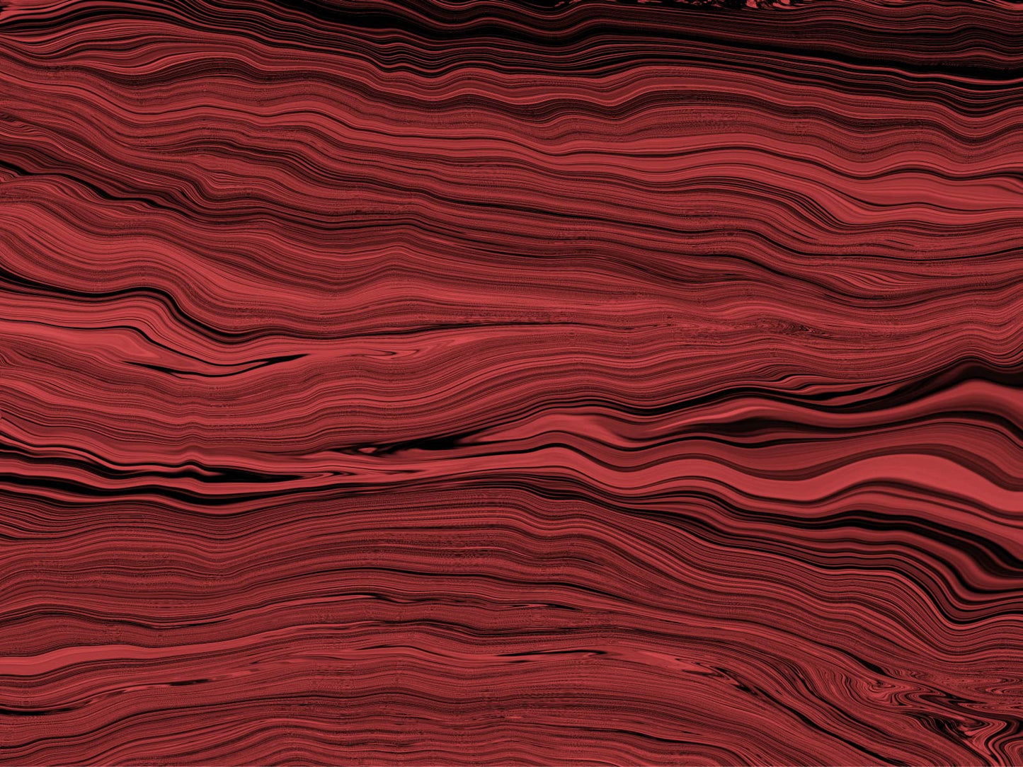 Abstract Contours - Red