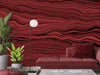 Abstract Contours - Red
