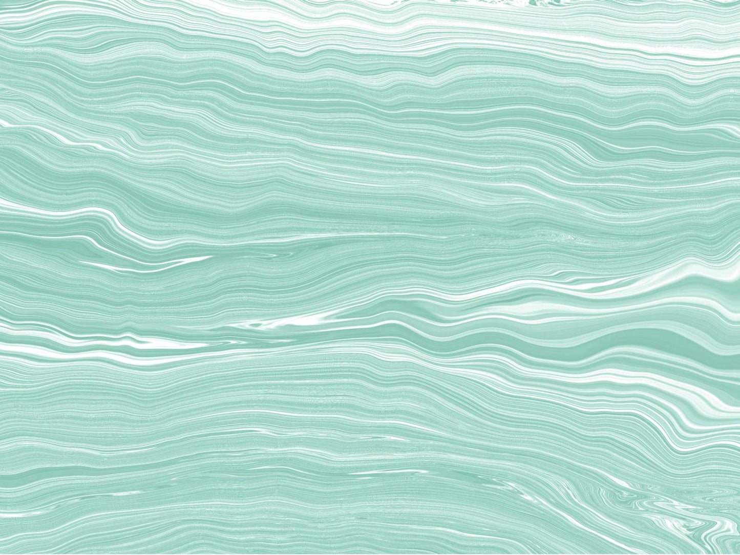Abstract Contours - Teal