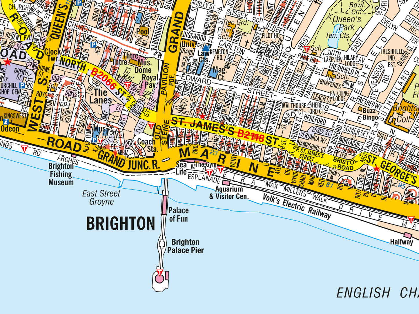 Title Brighton Map