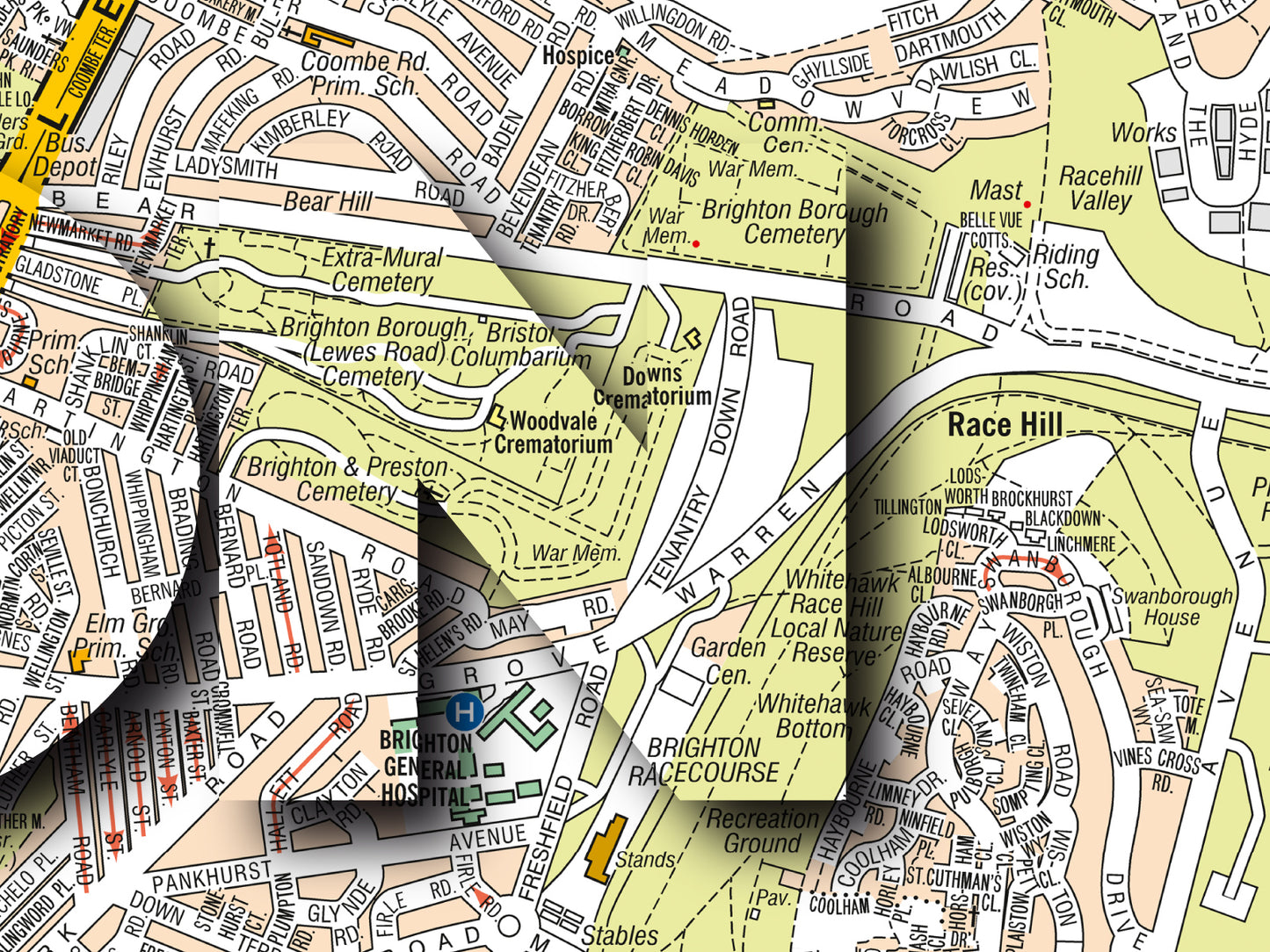 Title Brighton Map