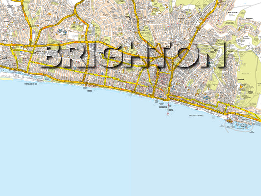 Title Brighton Map