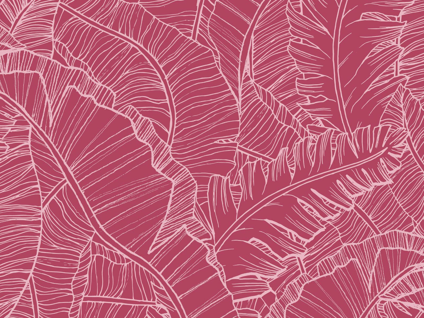 Banana Leaf - Pink