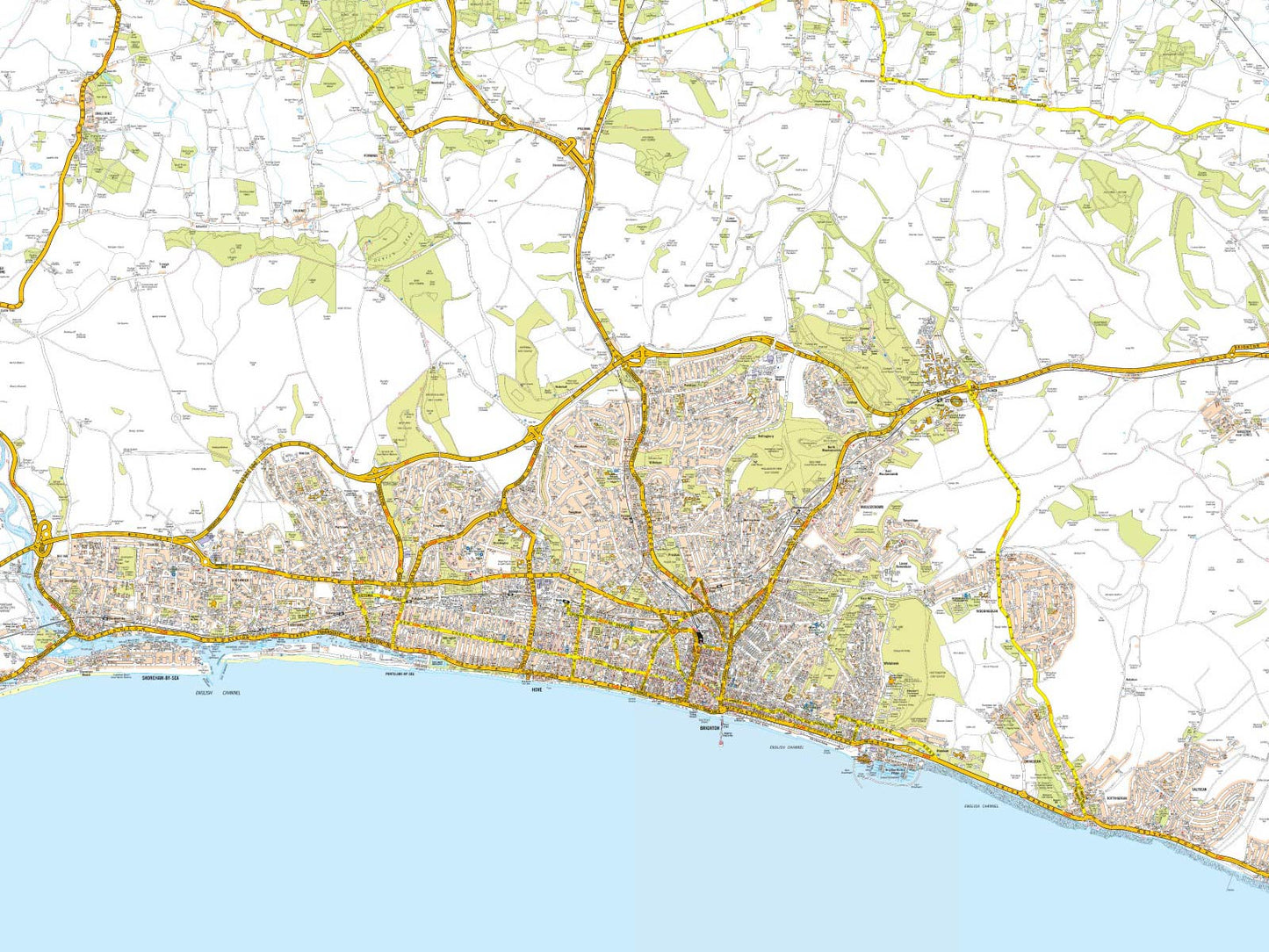A-Z Brighton Map