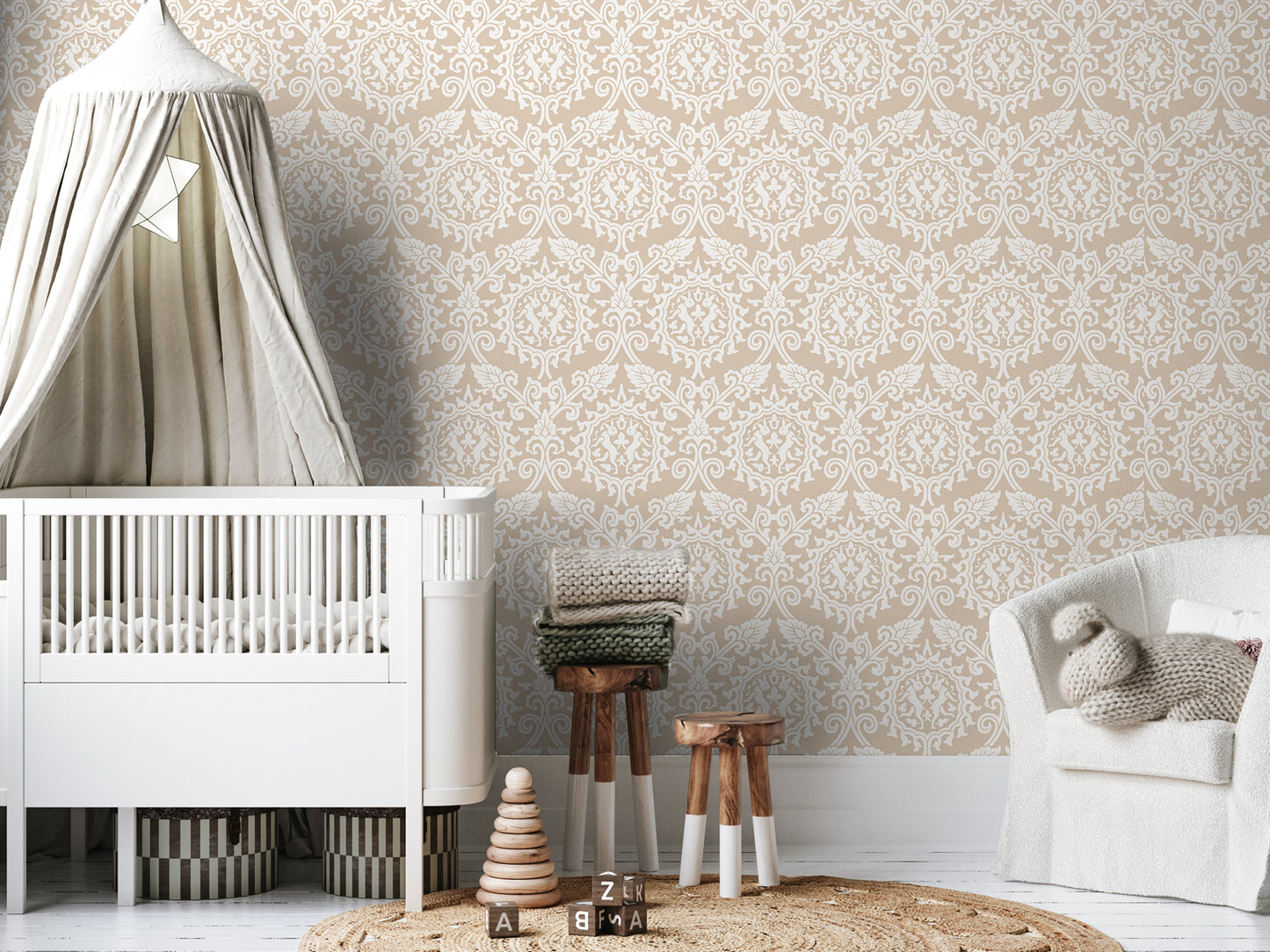 Damask Rabbit - Neutral