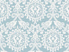 Damask Rabbit - Blue