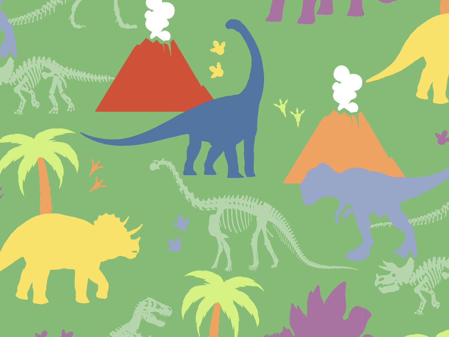 Dino Friends - Light Green