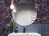 Ditsy Flora - Navy and Pink