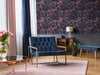 Ditsy Flora - Navy and Pink