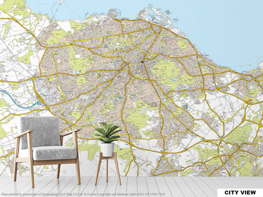 A-Z Edinburgh Map
