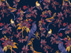 Exotic Bird and Blossom - Purple