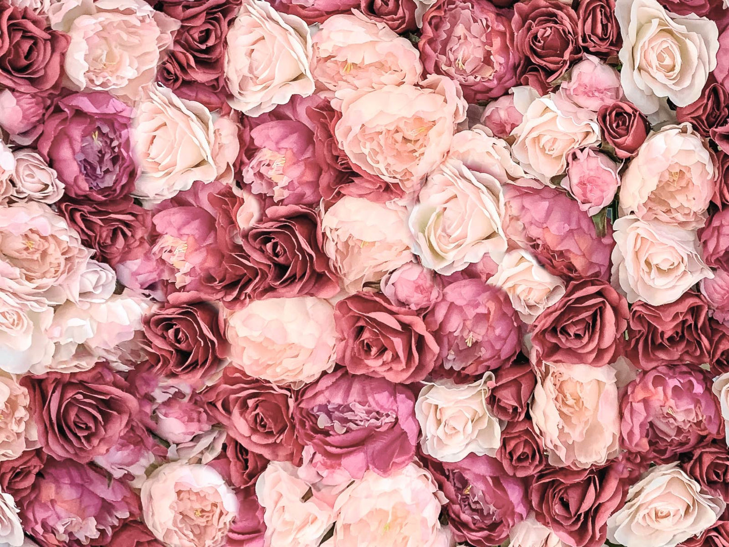 Flower Wall - Pinks