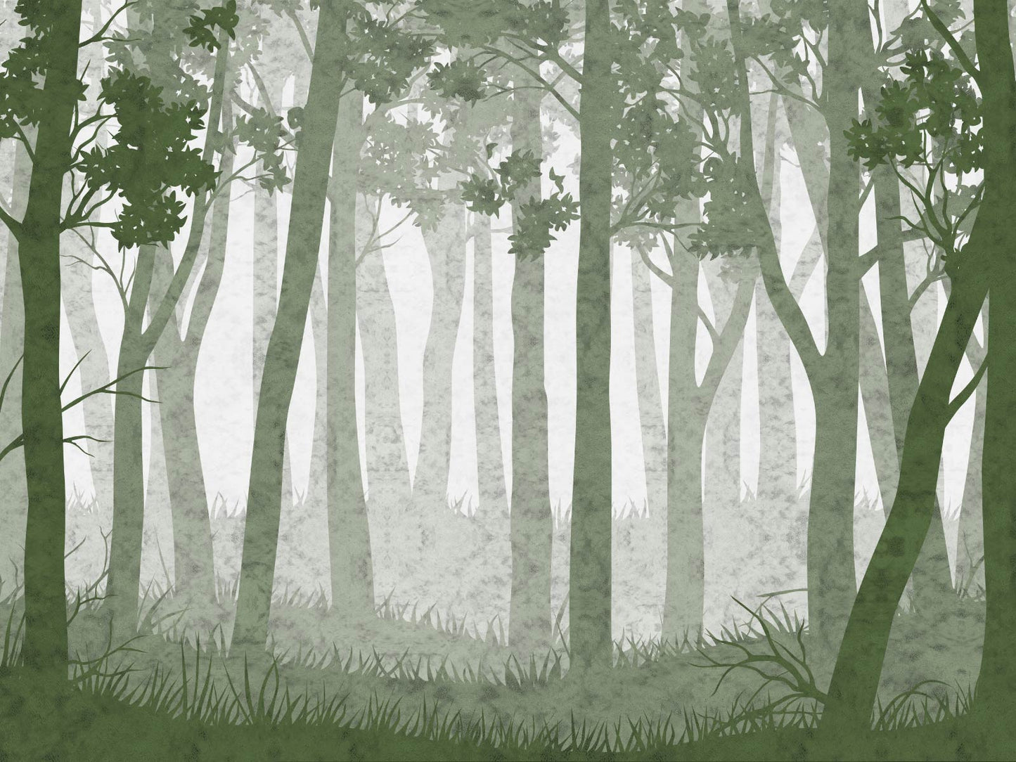 Forest Wall - Green
