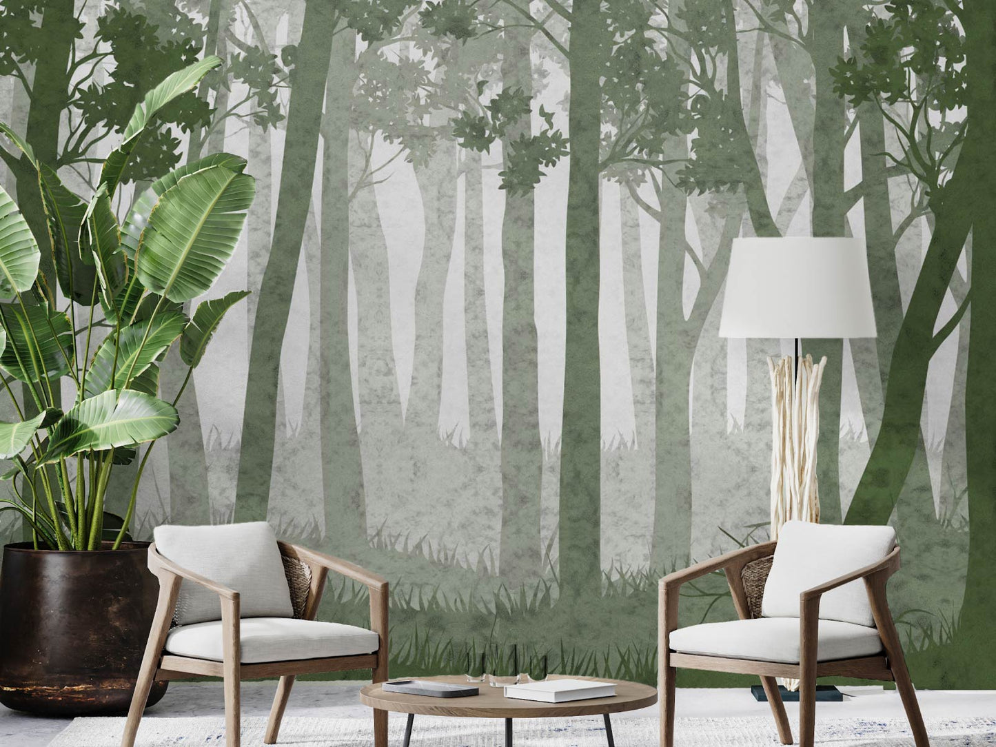 Forest Wall - Green