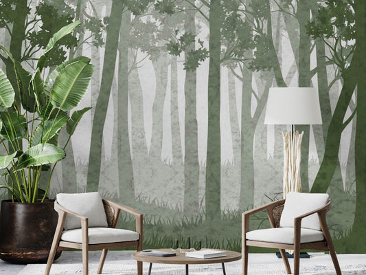 Forest Wall - Green