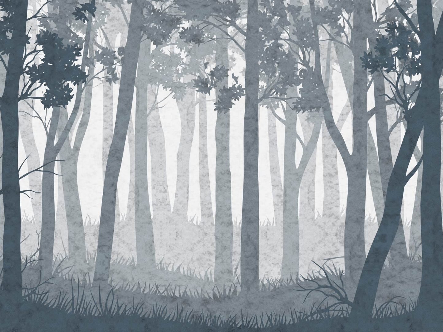 Forest Wall - Navy