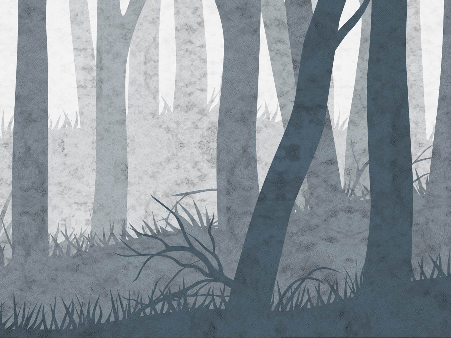 Forest Wall - Navy