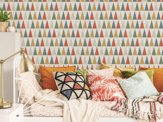 Geo Triangle - Multi Pastel