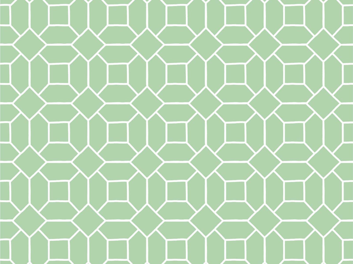 Geo Diamond - Mint