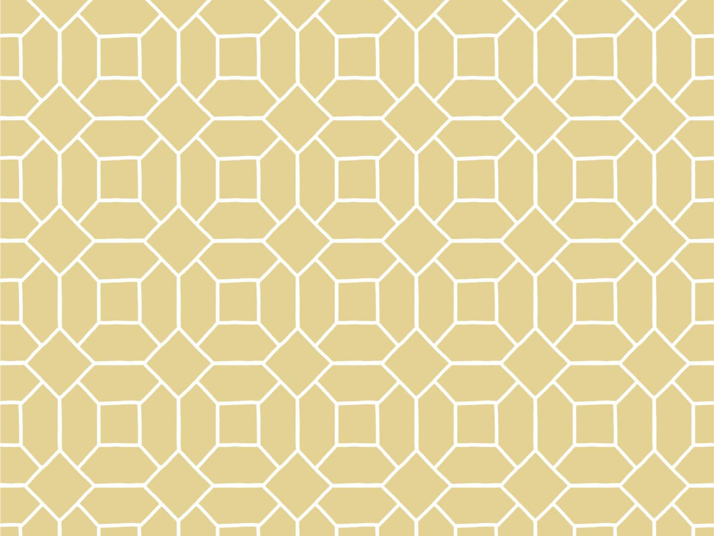 Geo Diamond - Yellow
