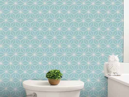 Geo Star - Light Blue