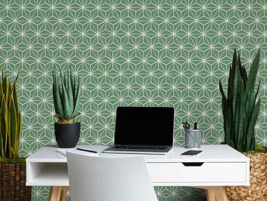 Geo Star - Green