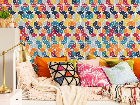 Geo Star - Multi bright