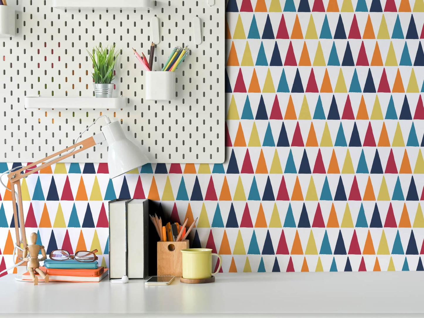 Geo Triangle - Multi Bright