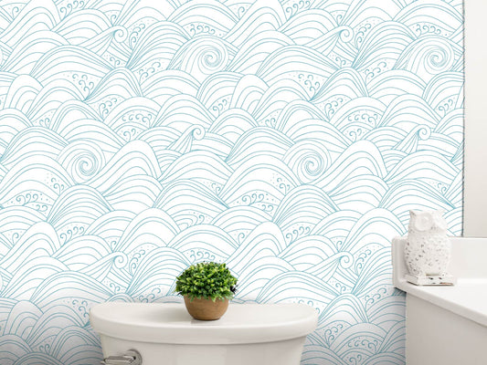 Wave - Light Blue
