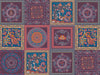 Indian Tiles - Purple