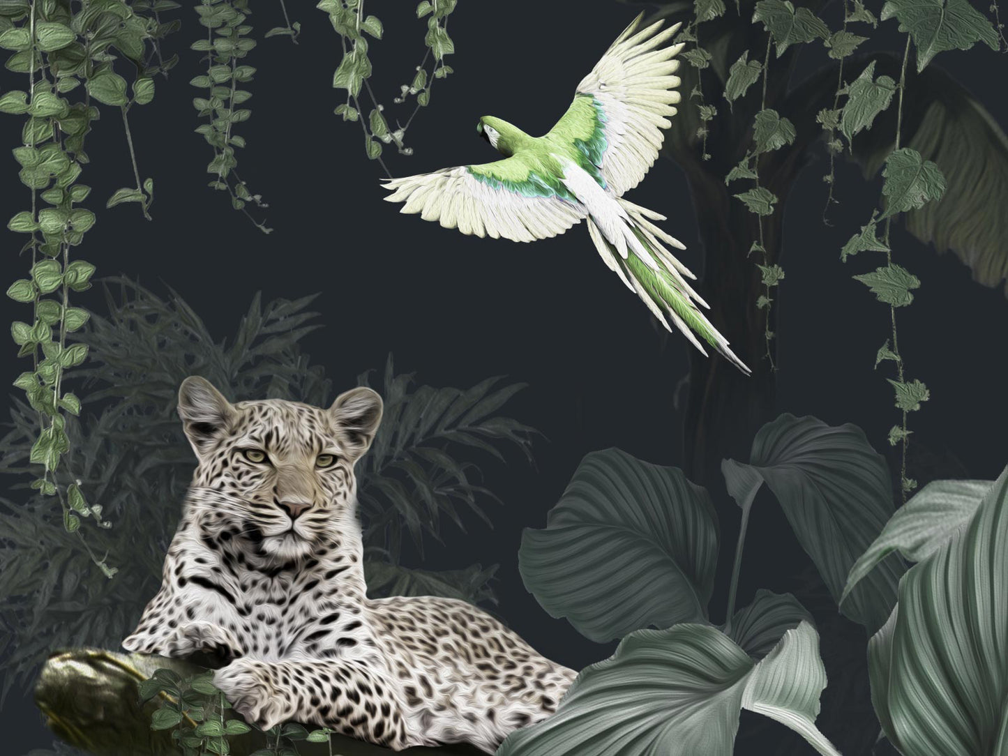 Jungle Cats - Blue
