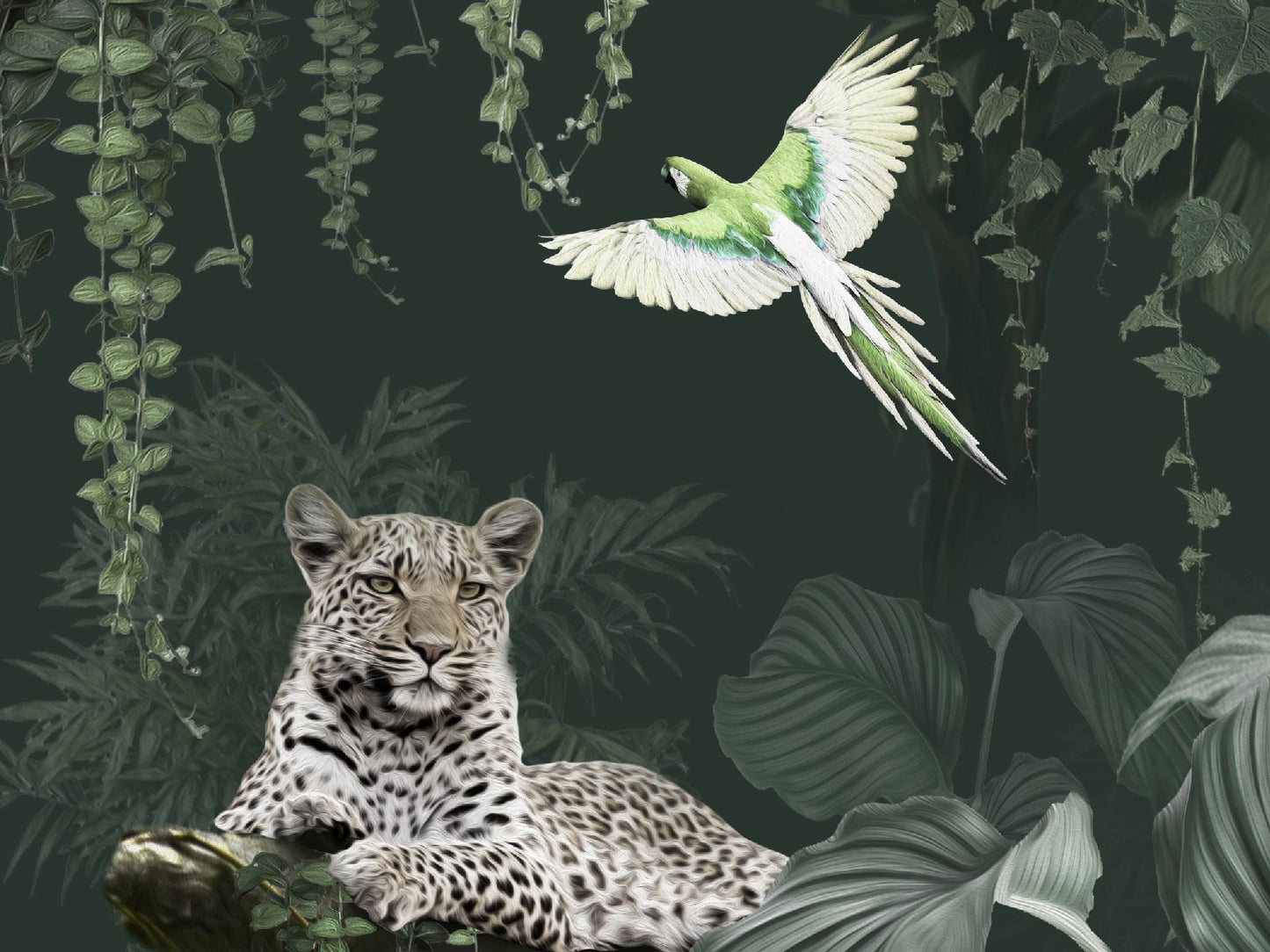 Jungle Cats - Green