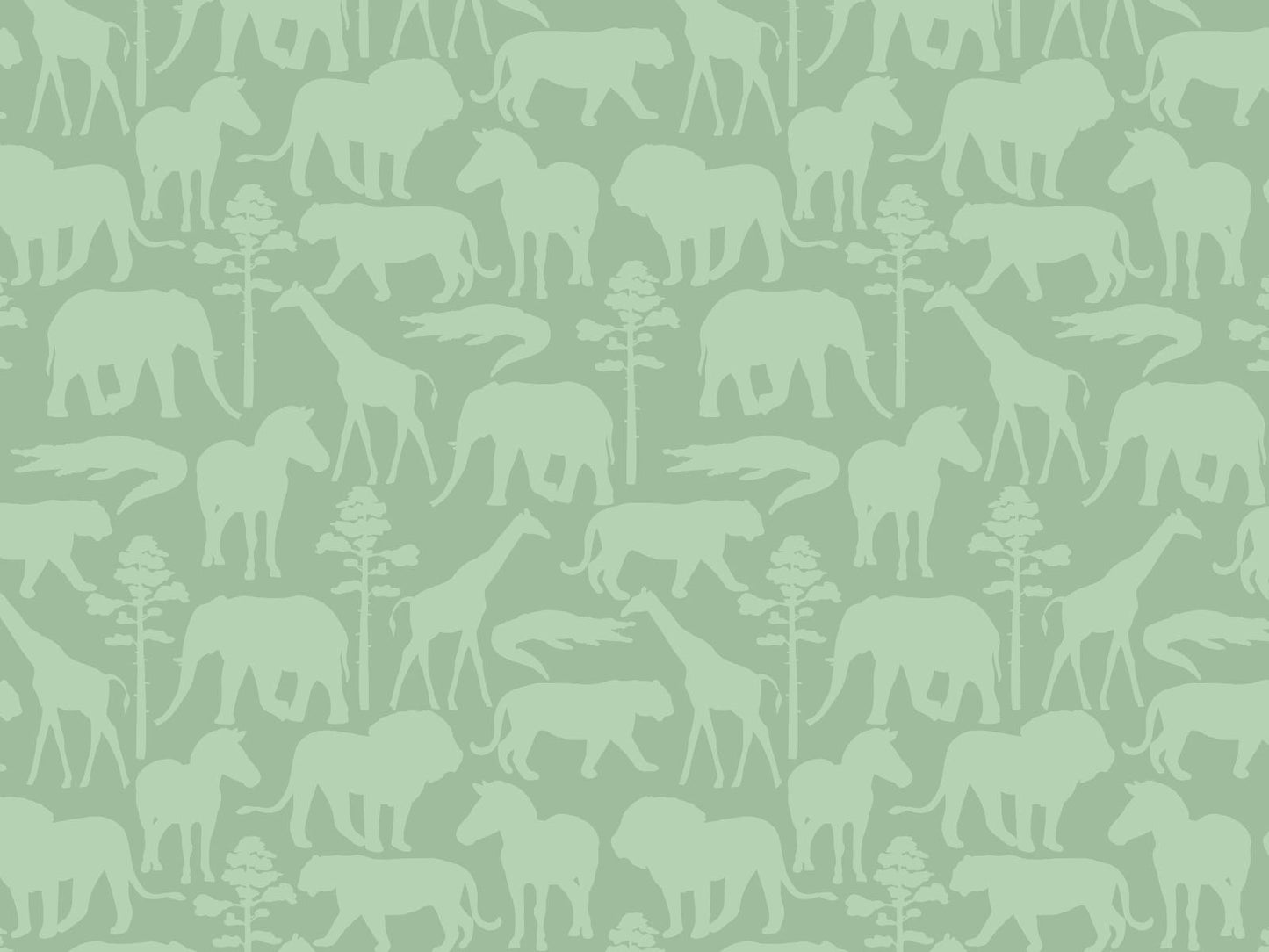 Jungle Silhouette - Green