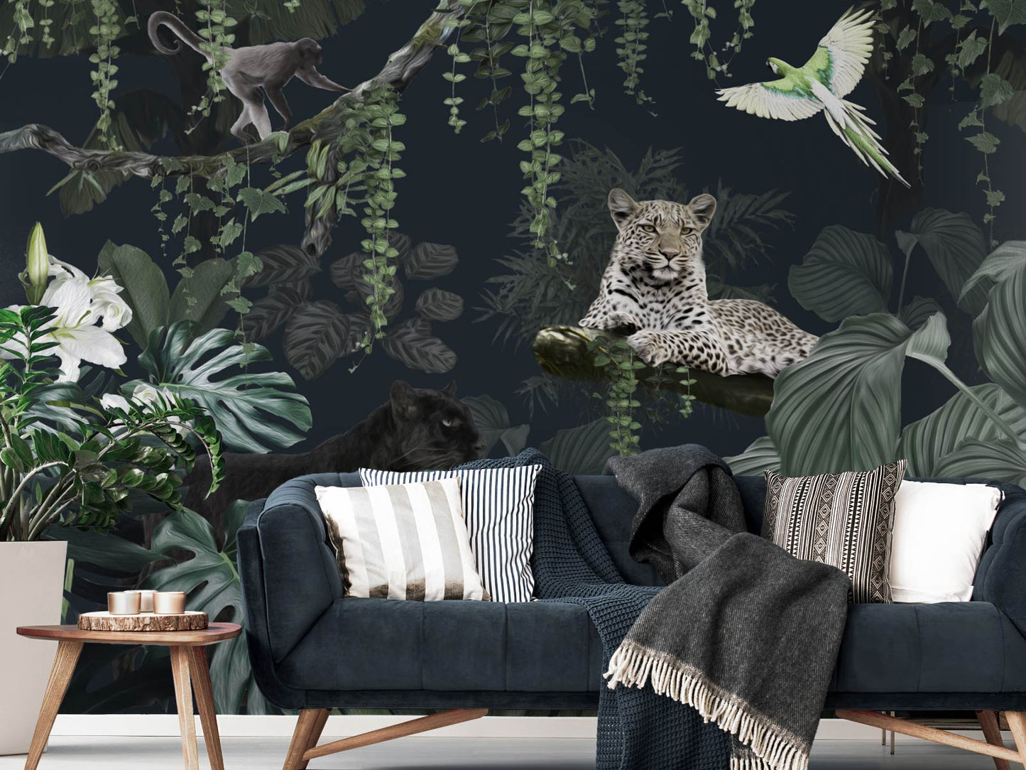 Jungle Cats - Blue