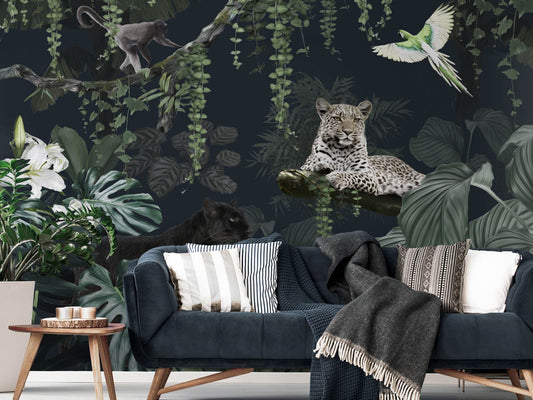 Jungle Cats - Blue