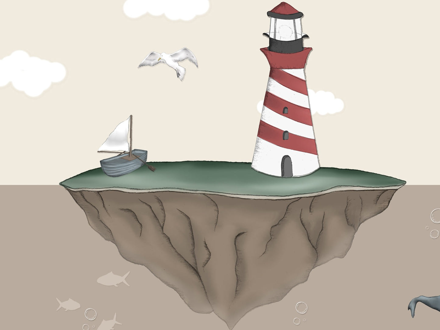Lighthouse and Big Blue - Neutral