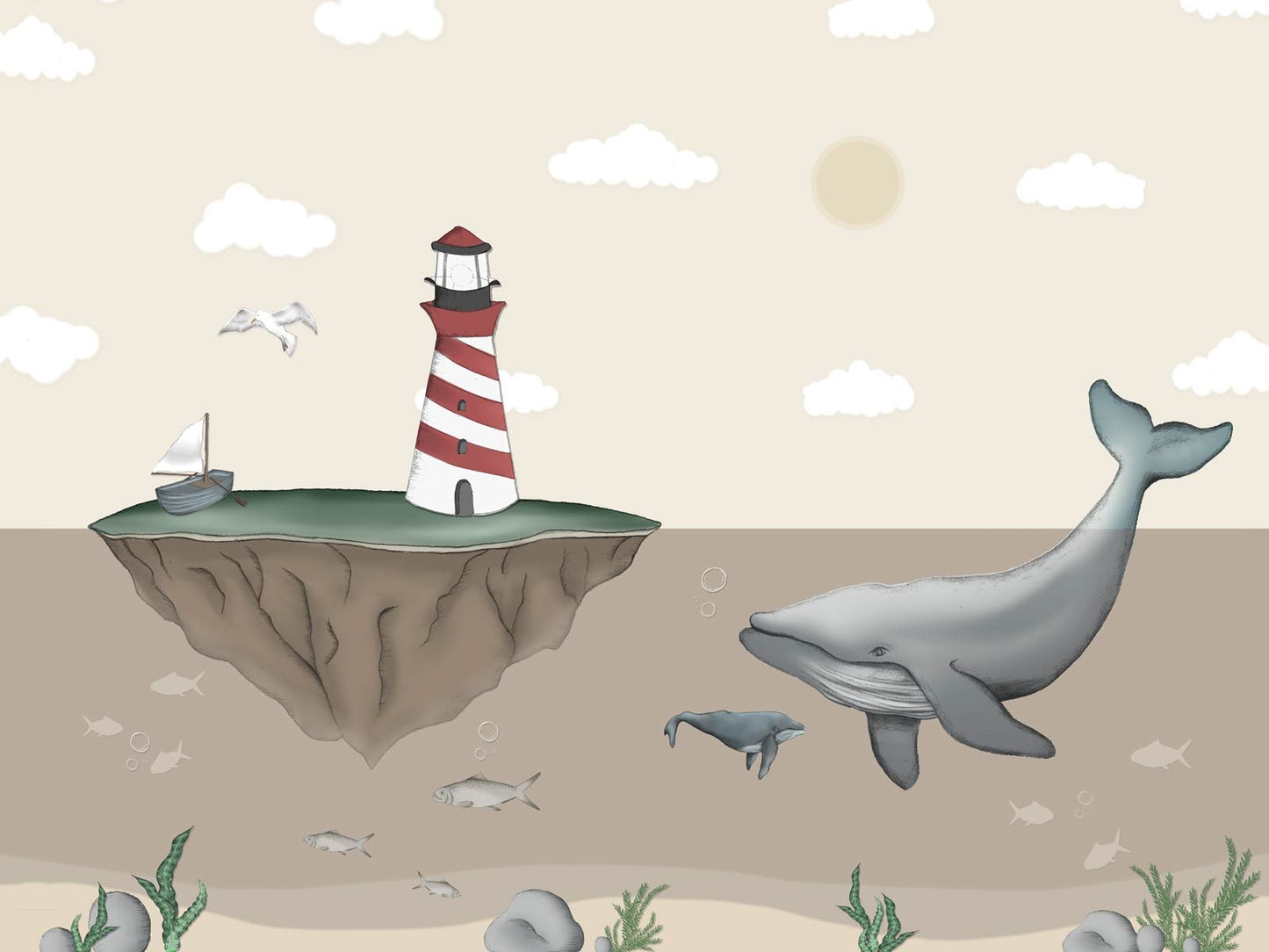 Lighthouse and Big Blue - Neutral