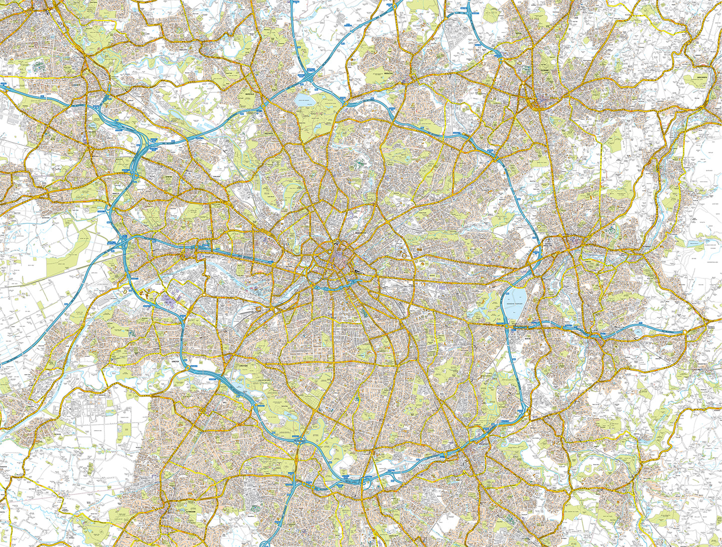 A-Z Manchester Map