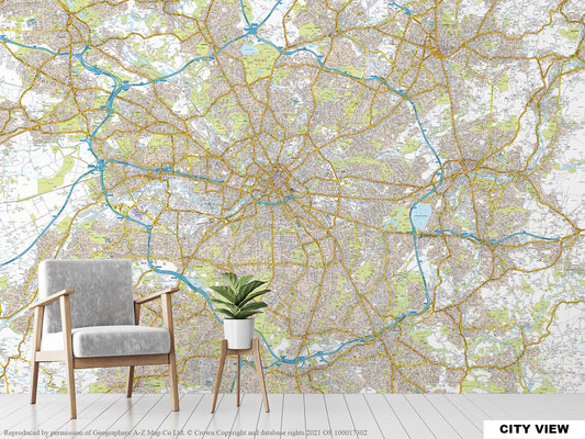 A-Z Manchester Map