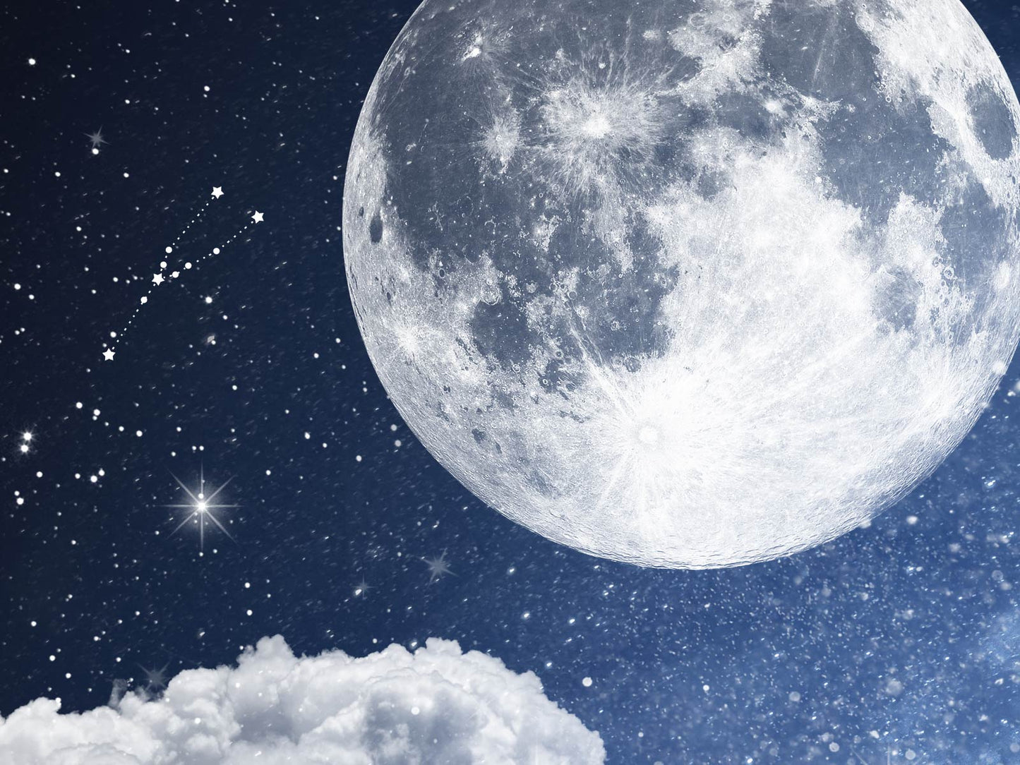 Moon and Clouds