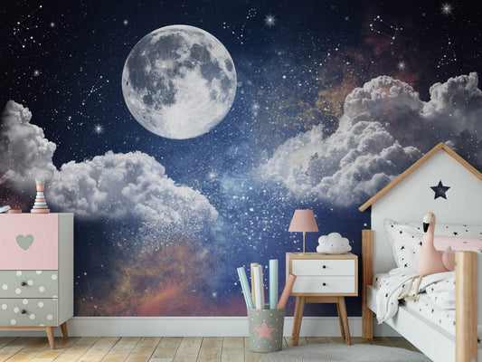 Moon and Clouds