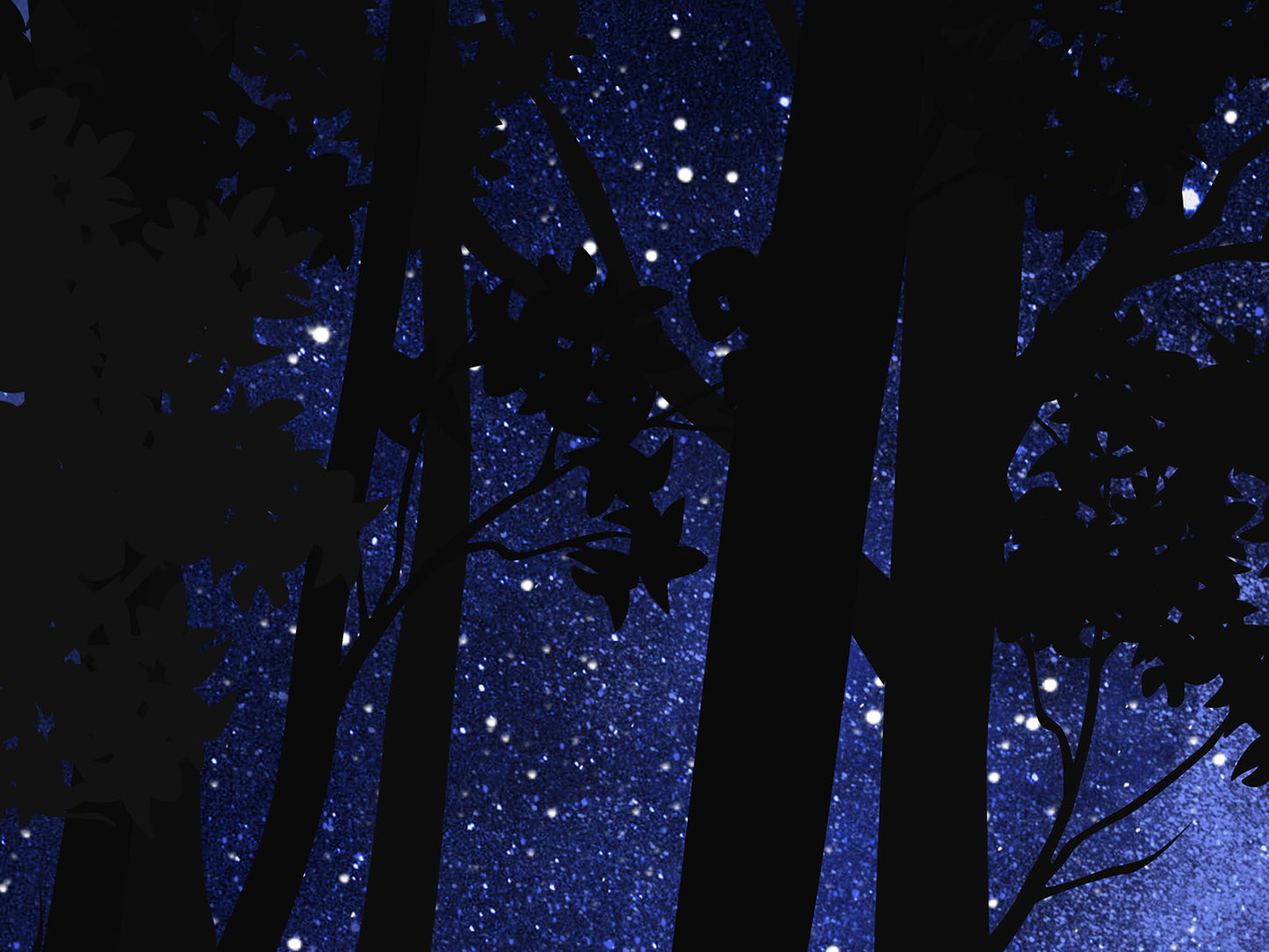 Nocturnal Forest Stag - Pink