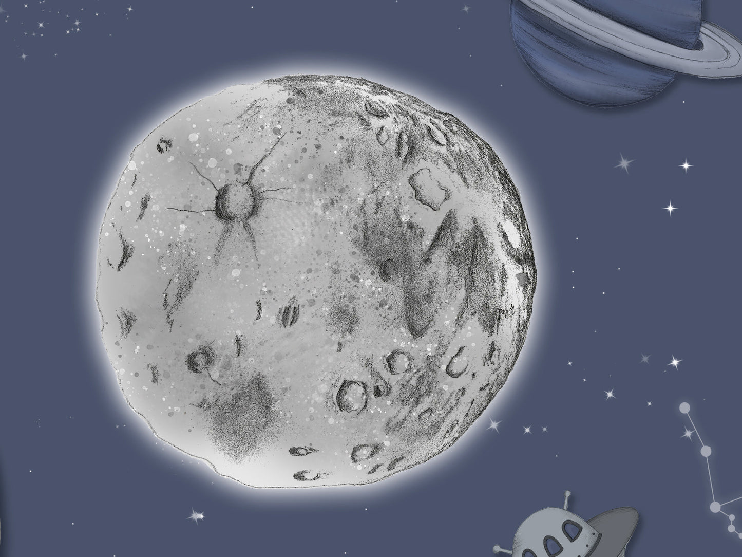 Outer Space - Navy