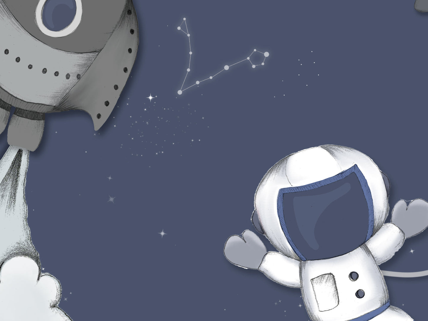 Outer Space - Navy