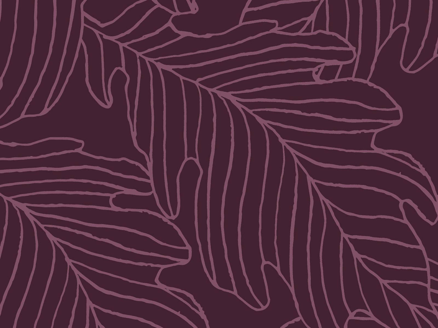 Oak Leaf - Plum