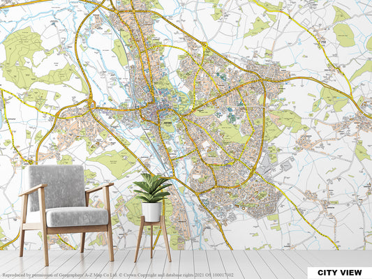 A-Z Oxford Map