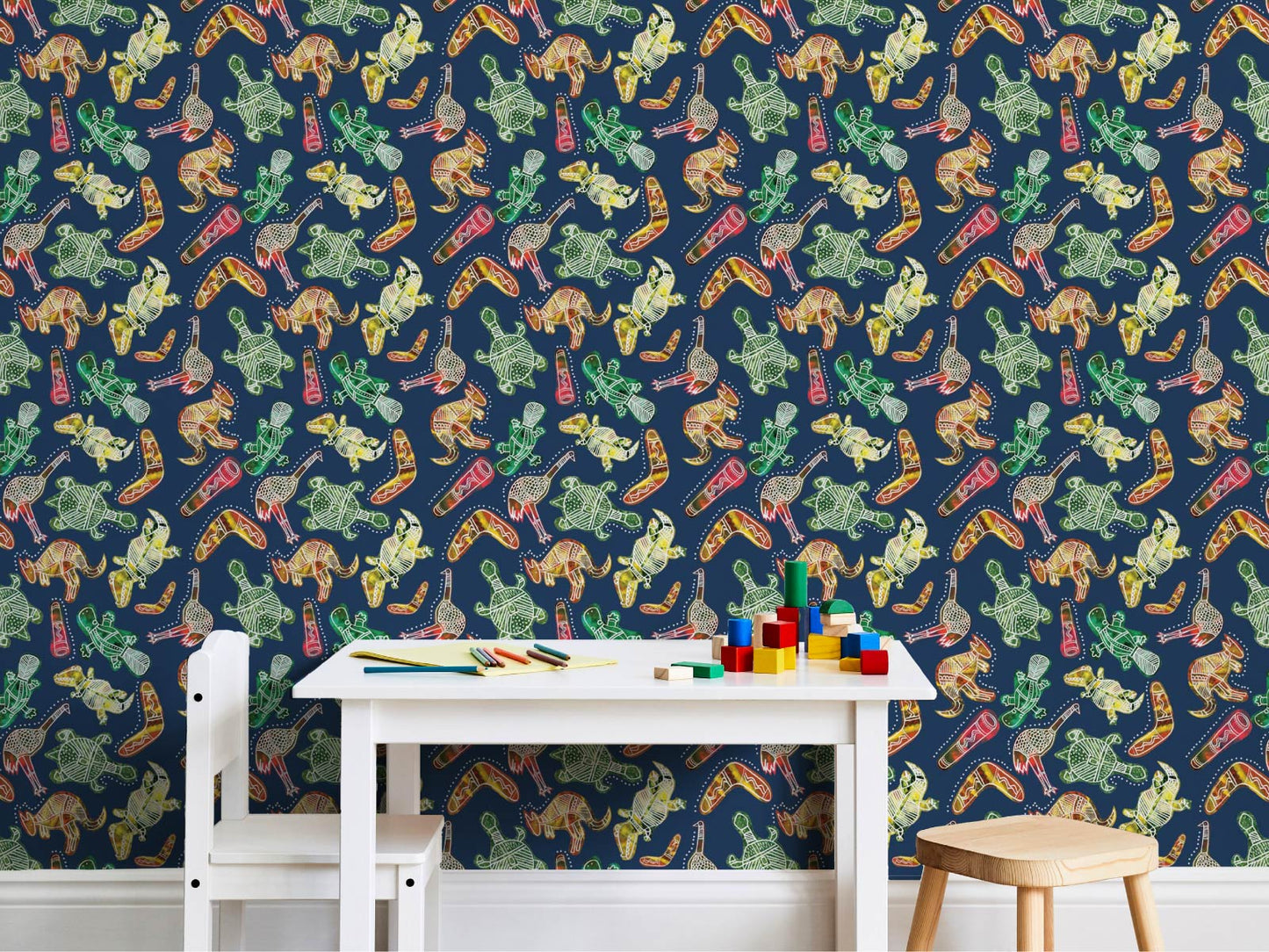 Platypus and Friends - Bright and Navy