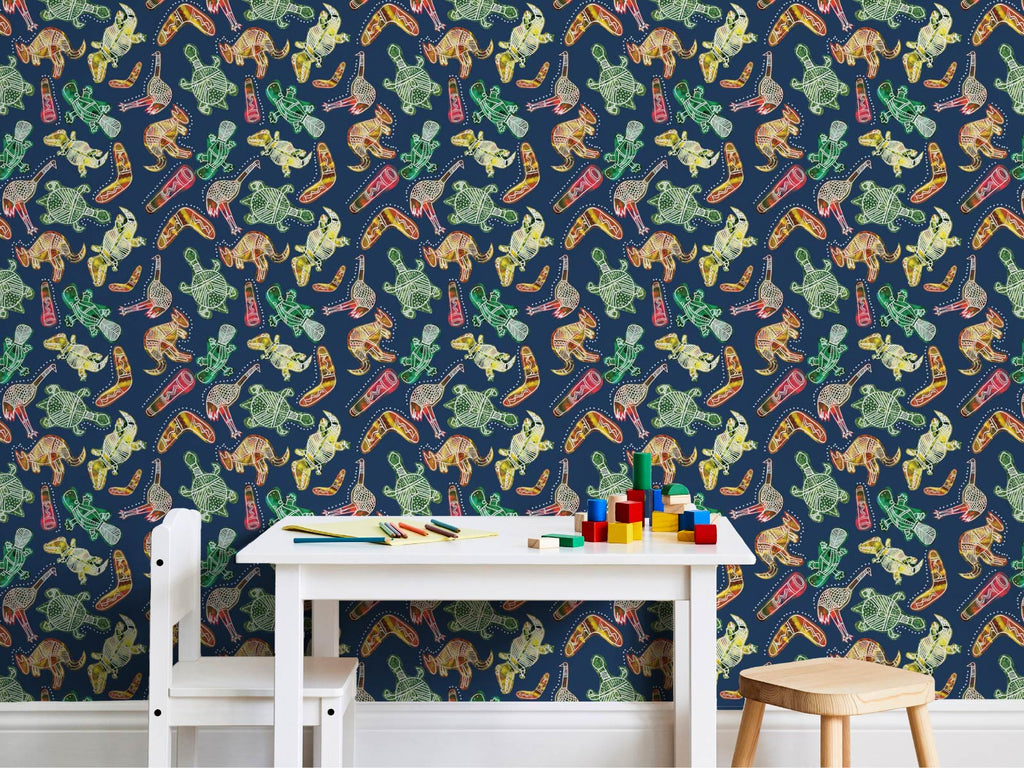 Platypus and Friends - Bright and Navy