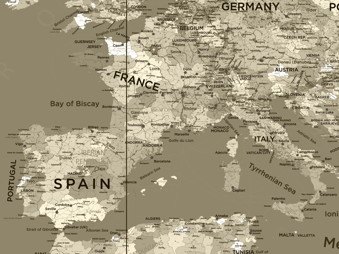 Political World Map No 3